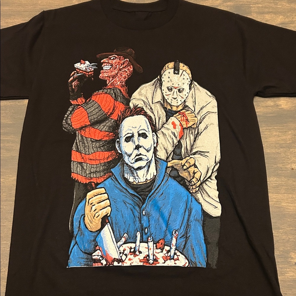 Horror Movie Graphic T-Shirt